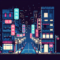 Hong Kong night scene 1