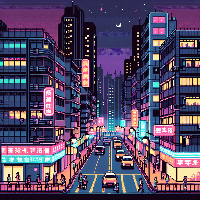 Hong Kong night scene 3