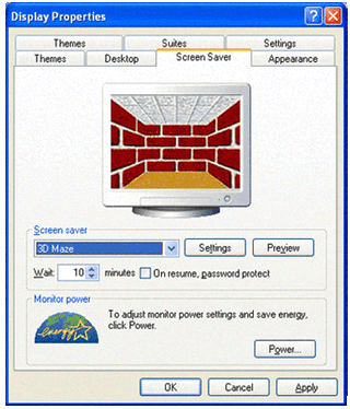 90s Windows 3D Maze ScreenSaver
